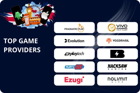 Top Game Providers in Mobile Casinos